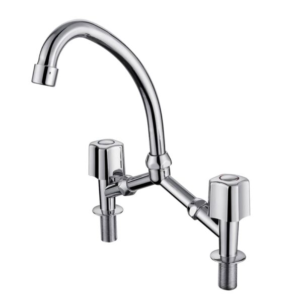 Hot Sell Two Cross Handles Kitchen Sink Faucet